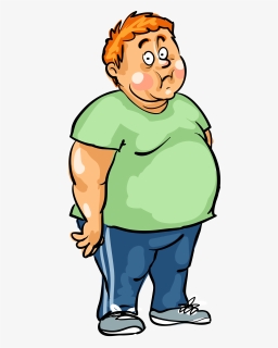 Man Male Fat - Fat Man Clipart Png, Transparent Png, Free Download