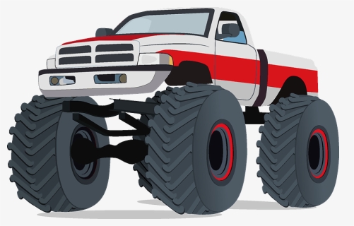 Monster Truck Clipart - Monster Truck, HD Png Download, Free Download
