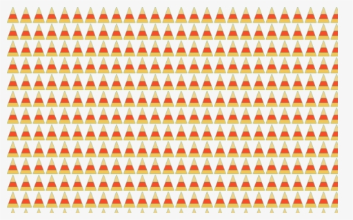 Candy Corn Seamless Pattern - Coquelicot, HD Png Download, Free Download