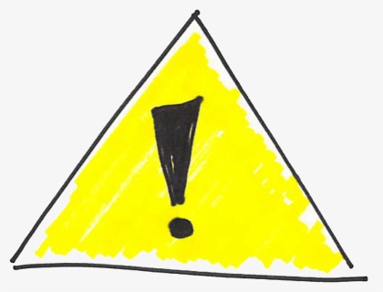 Caution Png , Png Download - Triangle, Transparent Png, Free Download