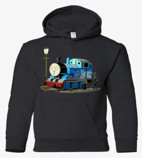 Banksy Thomas The Tank Engine Youth Hoodie Sweatshirts - Banksy Thomas The Tank Engine, HD Png Download, Free Download