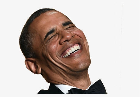 View Obama Laugh1 , - Obama Laughing Png, Transparent Png, Free Download