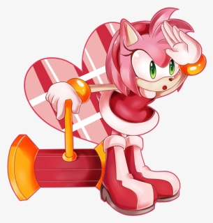 I Wonder Sonic Is - Amy Rose Hd, HD Png Download, Free Download