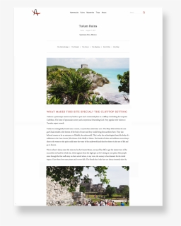 The Ink Collective Creative Content Design Editorial - Parque Nacional De Tulum, HD Png Download, Free Download