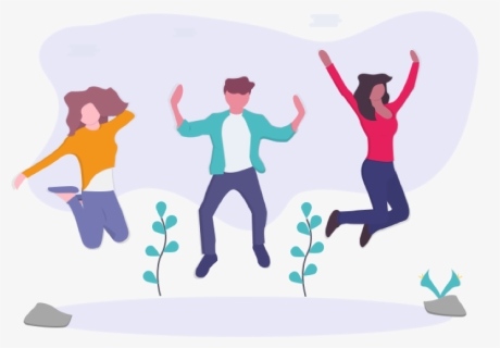 Happy People - Illustration, HD Png Download, Free Download