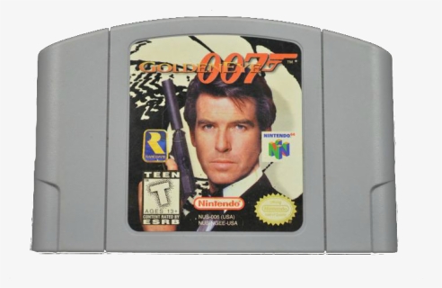 Goldeneye 007 Nintendo 64 Game Classic N64 Shooter - James Bond 007 Game Nintendo 64, HD Png Download, Free Download