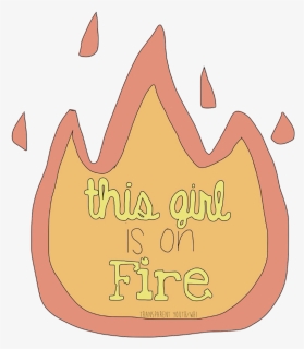#fire #girlpower #girlonfire #aesthetic #png #tumblr - Flame Emoji Transparent, Png Download, Free Download