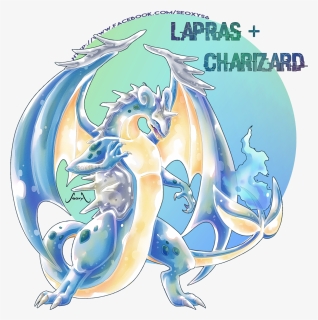 A Commission For Someone On My Facebook Page More On - Lapras Fusion, HD Png Download, Free Download