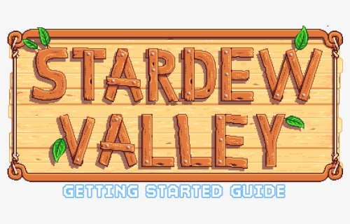 Getting Started - Wiki - Stardew Valley Logo Png, Transparent Png, Free Download