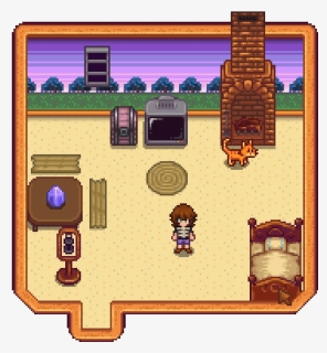 Show Off Your Characters Stardewvalley - Cartoon, HD Png Download, Free Download