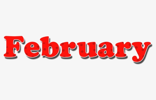 February Red Dots Name Design Png - Sun Fabulous Magazine Logo, Transparent Png, Free Download