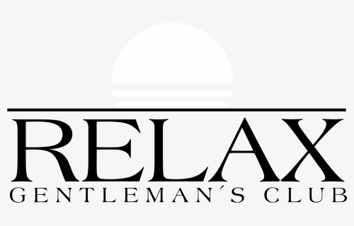 Relax Logo Black And White - Relax, HD Png Download, Free Download