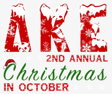 Christmas In October - Christmas, HD Png Download, Free Download