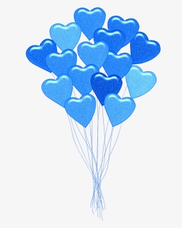 Blue Heart Balloon, HD Png Download, Free Download