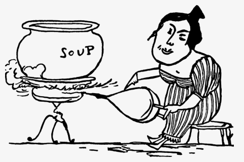 Woman Cooking Cartoon, HD Png Download, Free Download