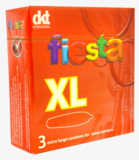 Fiesta Xl Condoms * - Box, HD Png Download, Free Download