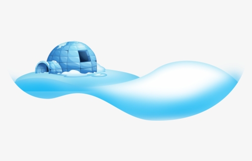 Illustration Of An Igloo On Aluminum License Plate - Inflatable, HD Png Download, Free Download