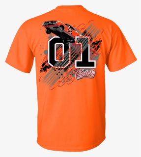 T Shirt Denver Broncos General Lee Jersey - Dukes Of Hazzard General Lee T Shirts, HD Png Download, Free Download