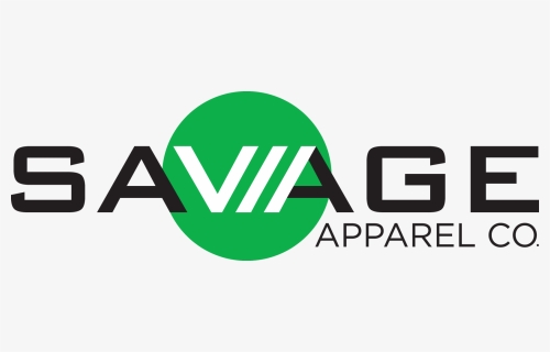 Savage Logo Wordmarkcircle - Savage Apparel Logo, HD Png Download, Free Download