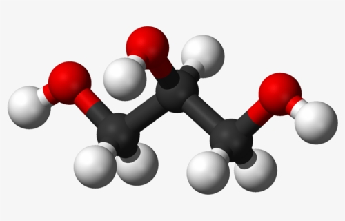 800px Glycerol 3d Balls - Glycerol 3d Model, HD Png Download, Free Download
