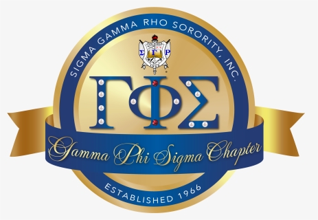 The Gamma Phi Sigma Chapter Of Sigma Gamma Rho Sorority, - Sgrho, HD Png Download, Free Download