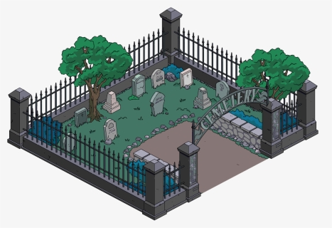 Simpsons Tapped Out Cemetery, HD Png Download, Free Download