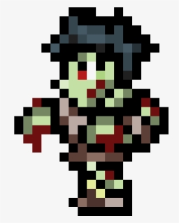Pixilart Terraria Zombie Mmartist Png Terraria All - Террария Зомби, Transparent Png, Free Download