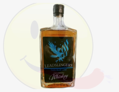 Leadslingers Thin Blue Line Whiskey , Png Download - Leadslinger Whiskey Thin Blue Line, Transparent Png, Free Download