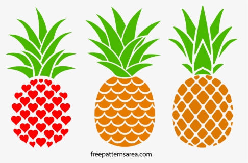 Pineapple Silhouette, HD Png Download, Free Download