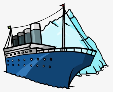 Titanic Clipart Clip Art - Titanic Ship Clip Art The Titanic Cartoon, HD Png Download, Free Download