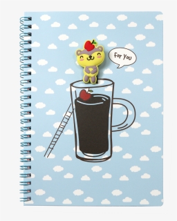 Cup Fate Bookmark Notebook - Cartoon, HD Png Download, Free Download