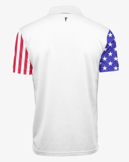American Flag Men"s Golf Shirt - Active Shirt, HD Png Download, Free Download
