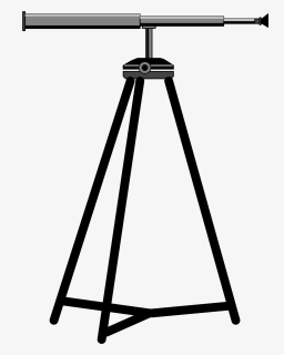 Telescope 01 Clip Arts - Spyglass Tripod Png, Transparent Png, Free Download