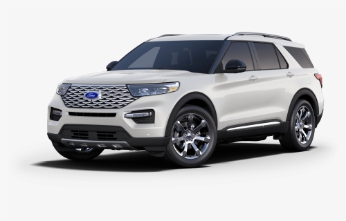 2020 Ford Explorer Vehicle Photo In Quakertown, Pa - 2020 Ford Explorer Platinum White, HD Png Download, Free Download