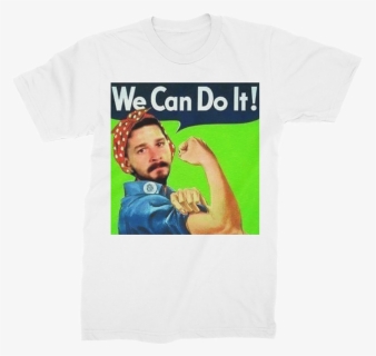 We Can Do It Meme ﻿premium Jersey Men"s T-shirt - Rosie The Riveter Iphone, HD Png Download, Free Download