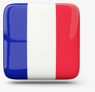 Glossy Square Icon - France Flag Icon Square, HD Png Download, Free Download