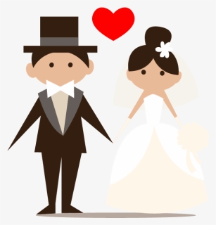 Bride And Groom Transparent Background, HD Png Download, Free Download