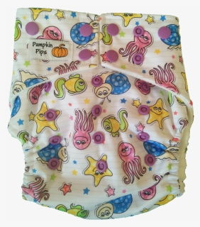 Under The Sea Modern Cloth Nappy - Coin Purse, HD Png Download, Free Download