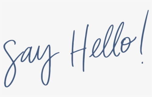 Sayhello - Calligraphy, HD Png Download, Free Download