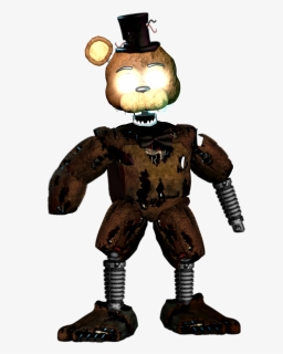 Nightmare Ignited Freddy , Png Download - Joy Of Creation Freddy Full Body, Transparent Png, Free Download
