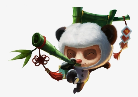 Panda Teemo Skin Png Image - League Of Legends Teemo Png, Transparent Png, Free Download