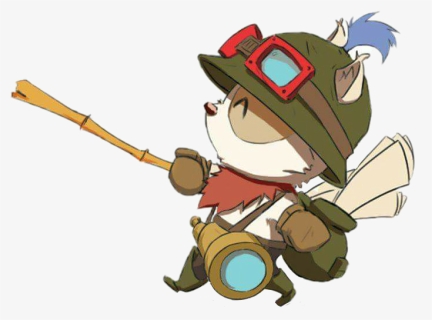 #leagueoflegends #lol #teemo - Teemo Dibujo, HD Png Download, Free Download