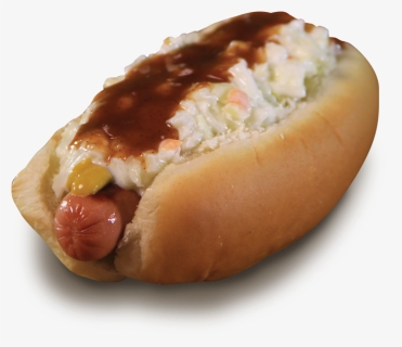 Transparent Hot Dog Png - Hot Dogs With Chili And Slaw, Png Download, Free Download