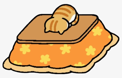 Pumpkin Faceplanting On The Kotatsu For Anon - Fast Food Drawings Png, Transparent Png, Free Download