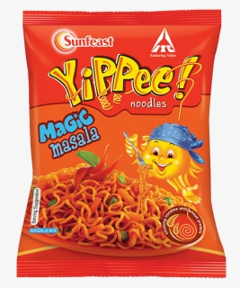 Sunfeast Yippee Noodles Magic Masala , Png Download - Noodles Brand In India, Transparent Png, Free Download