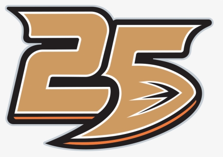 Anaheim Ducks , Png Download - Ducks Anaheim 25 Years, Transparent Png, Free Download