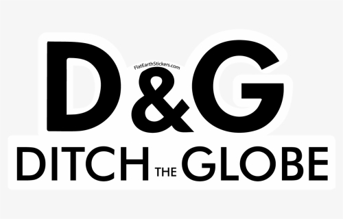 Dandg Ditch The Globe Flat Earth Stickers Globexit-01 - Dolce & Gabbana, HD Png Download, Free Download
