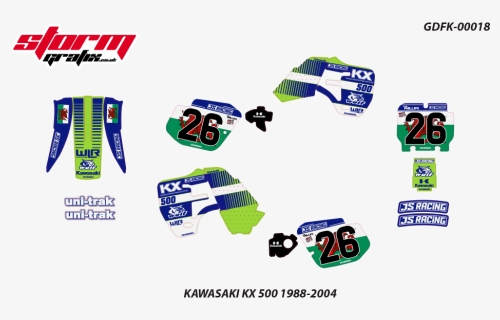 Kawasaki 125 250 1994 Neil Prince Rep - Supermoto, HD Png Download, Free Download