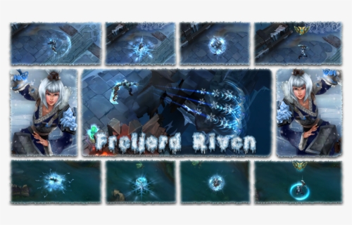Freljord Riven Header - Riven Custom Skin, HD Png Download, Free Download