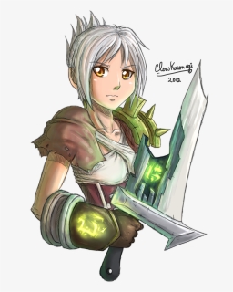 Anime League Of Legends Riven, HD Png Download, Free Download